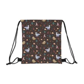 Roaming Rancher in Truffle Brown - Drawstring Bag