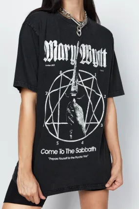 Sabbath Vintage Oversized Tee