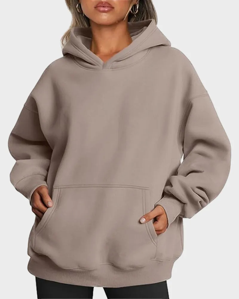 SheCurve®Cozy Oversized Hoodie Sweatshirt