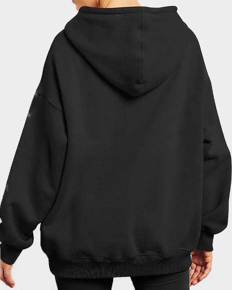 SheCurve®Cozy Oversized Hoodie Sweatshirt