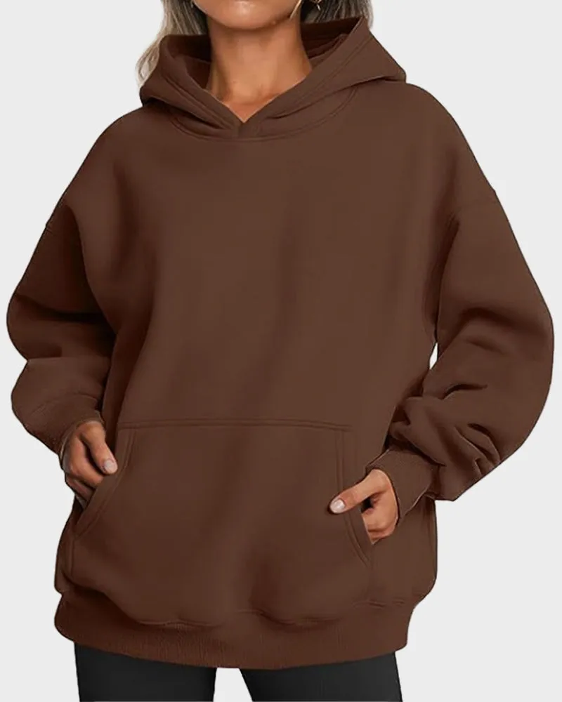 SheCurve®Cozy Oversized Hoodie Sweatshirt