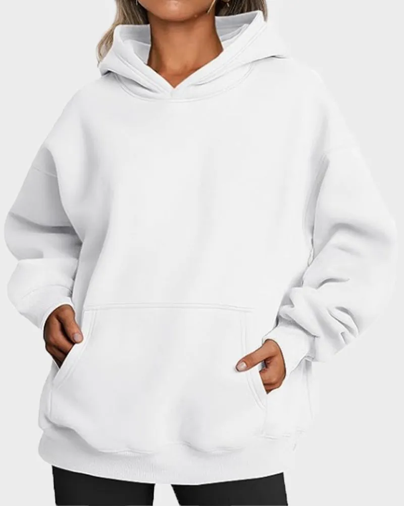 SheCurve®Cozy Oversized Hoodie Sweatshirt