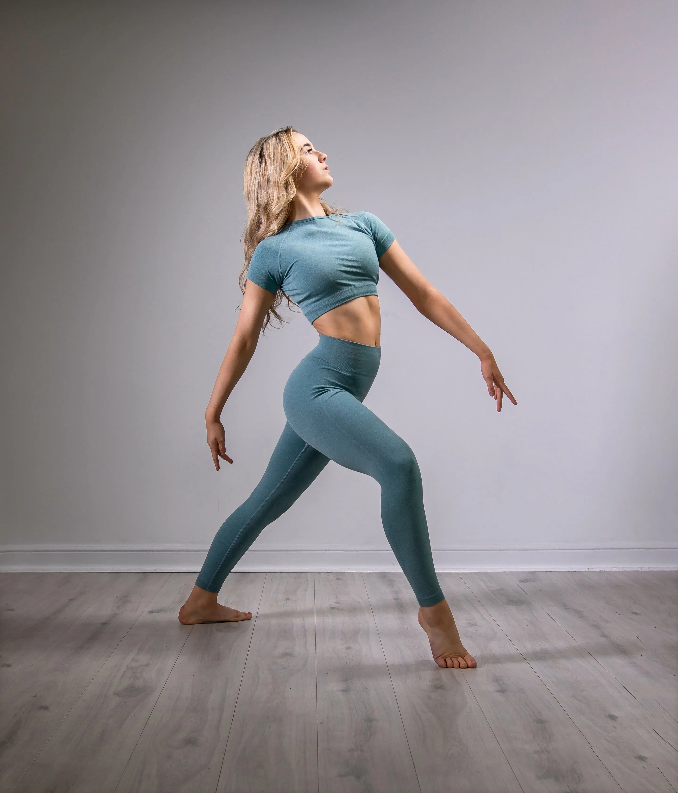 Silky Active Seamless Leggings - Green