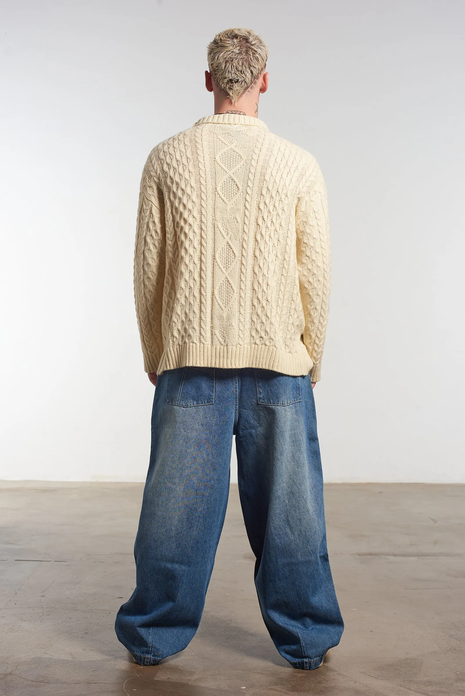 Simmer Cable Knit Cardigan