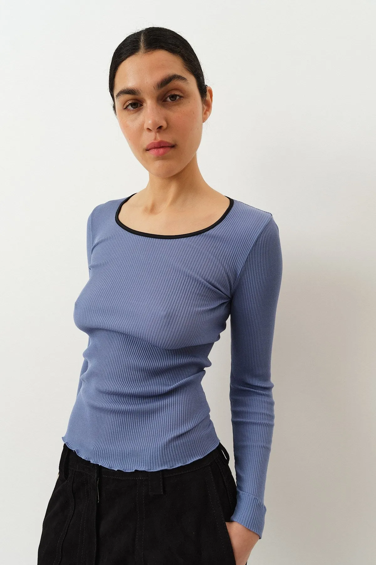 Simona Oscalito Longsleeve Top — Ortensia