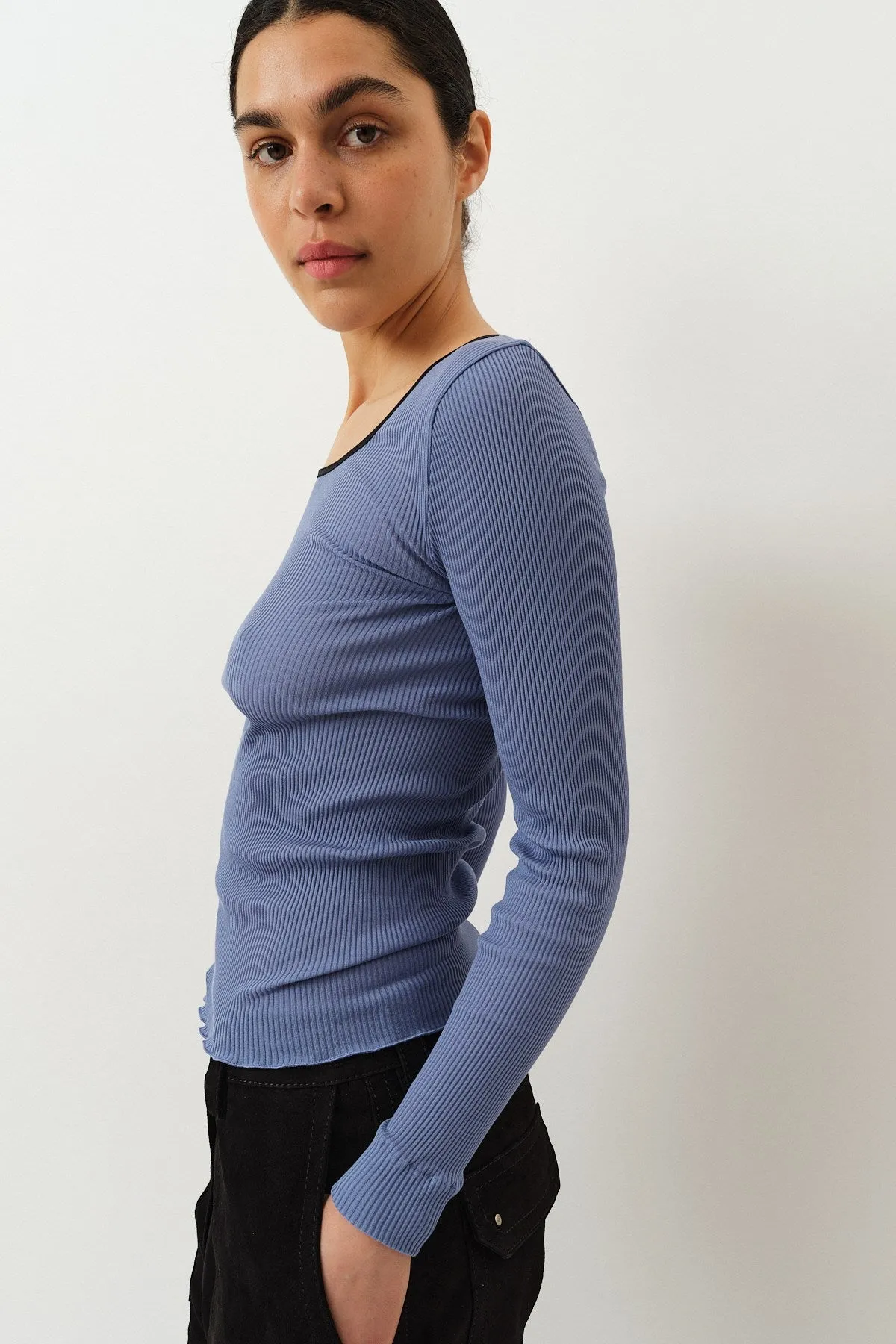 Simona Oscalito Longsleeve Top — Ortensia