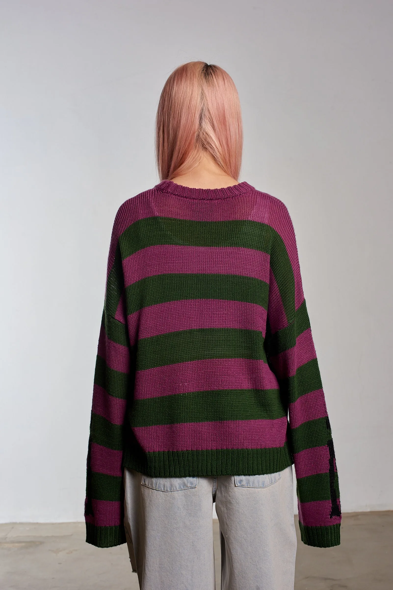 Skeleton Stripe Knit