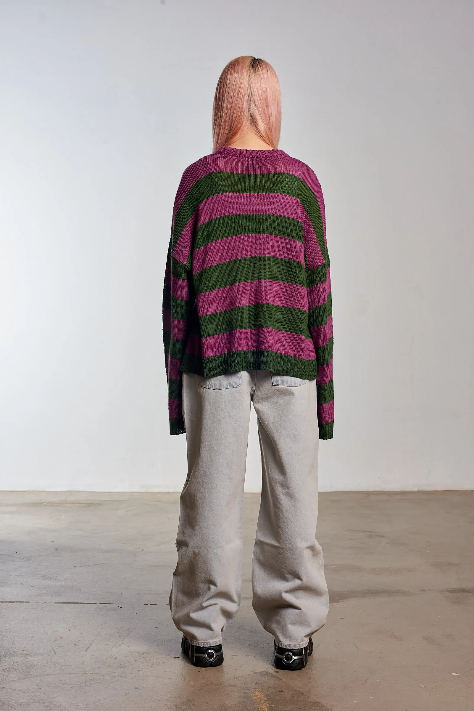 Skeleton Stripe Knit