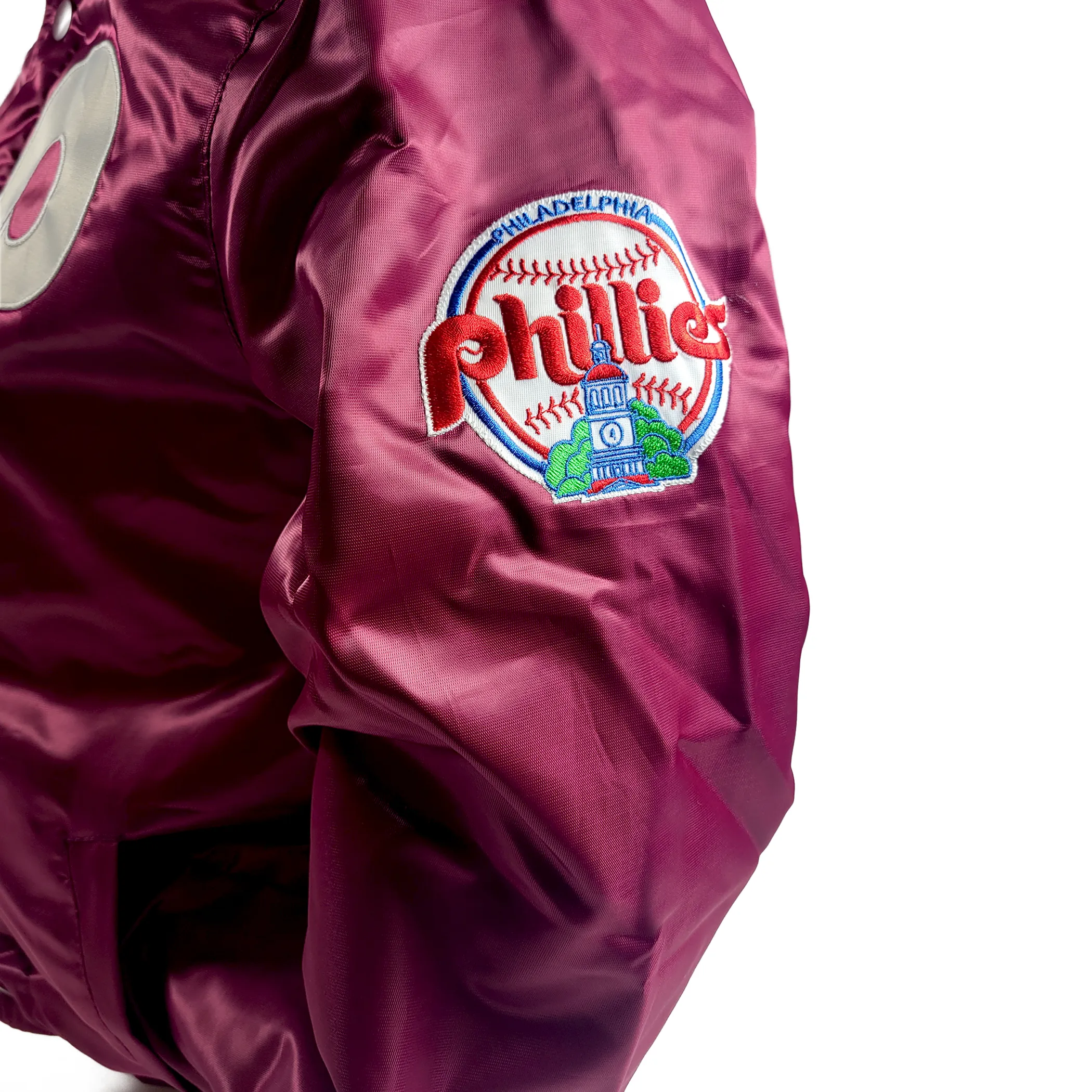 Starter Philadelphia Phillies Throwback Satin Jacket