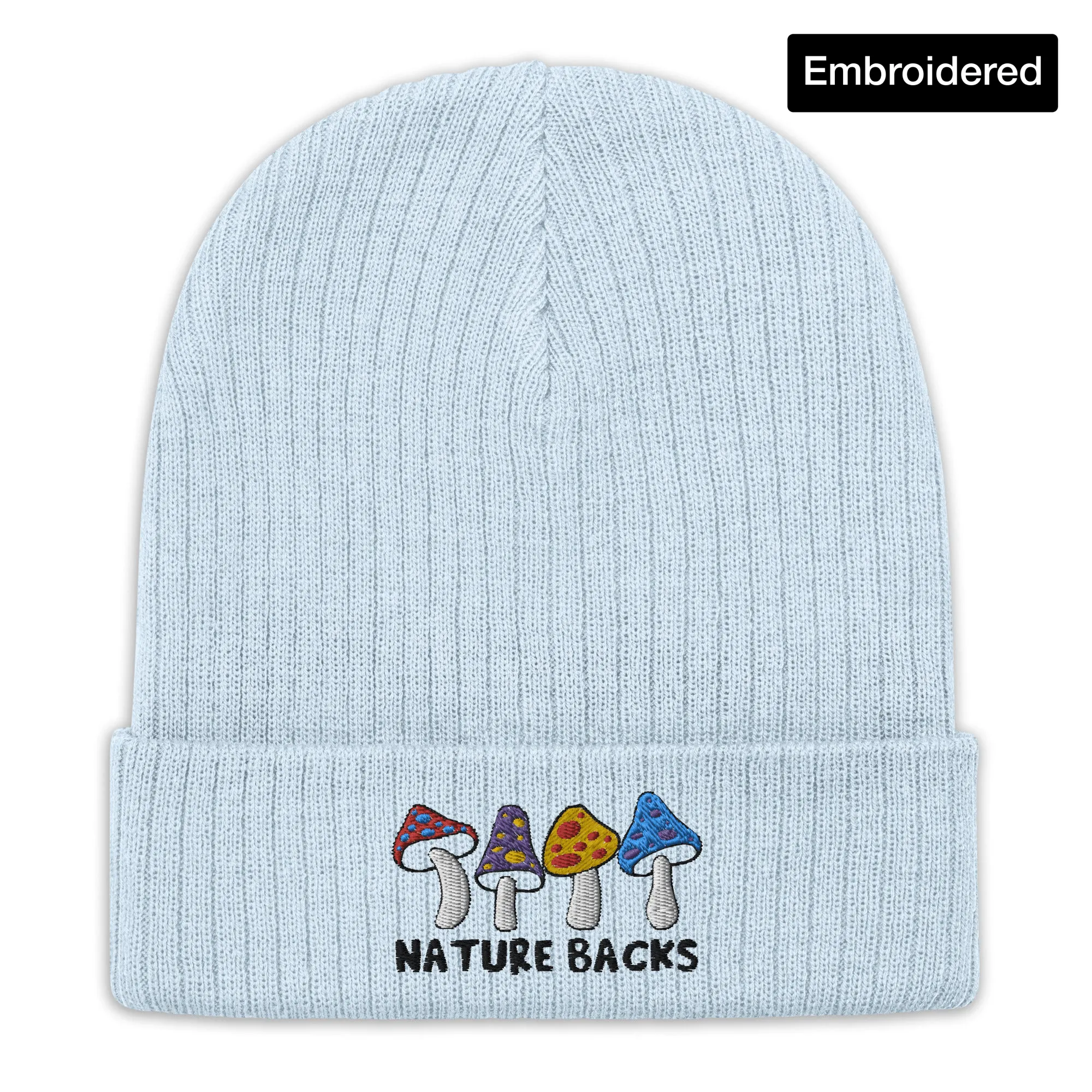 Take a Trip Ribbed Knit Beanie