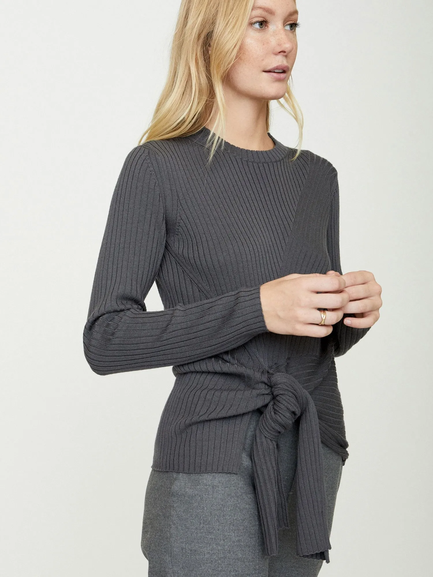 The Dean Wrap Pullover