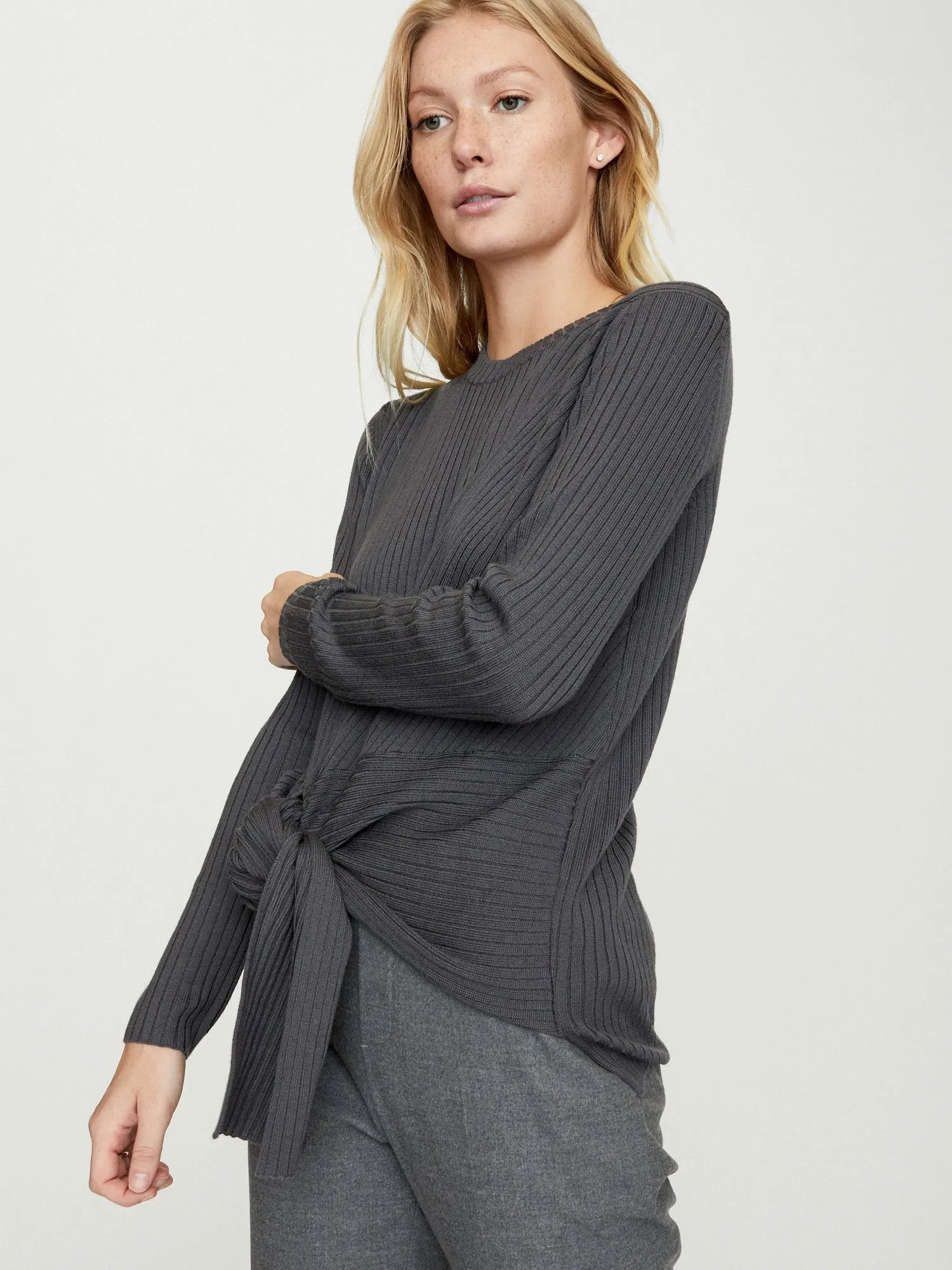 The Dean Wrap Pullover