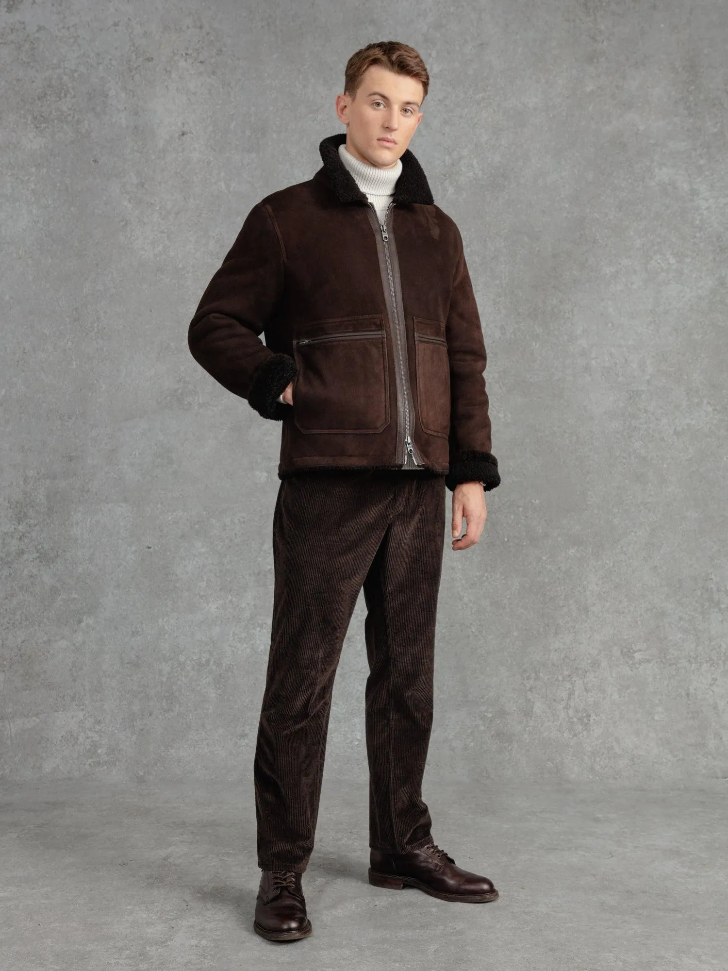 The Shearling Pilot's Bomber