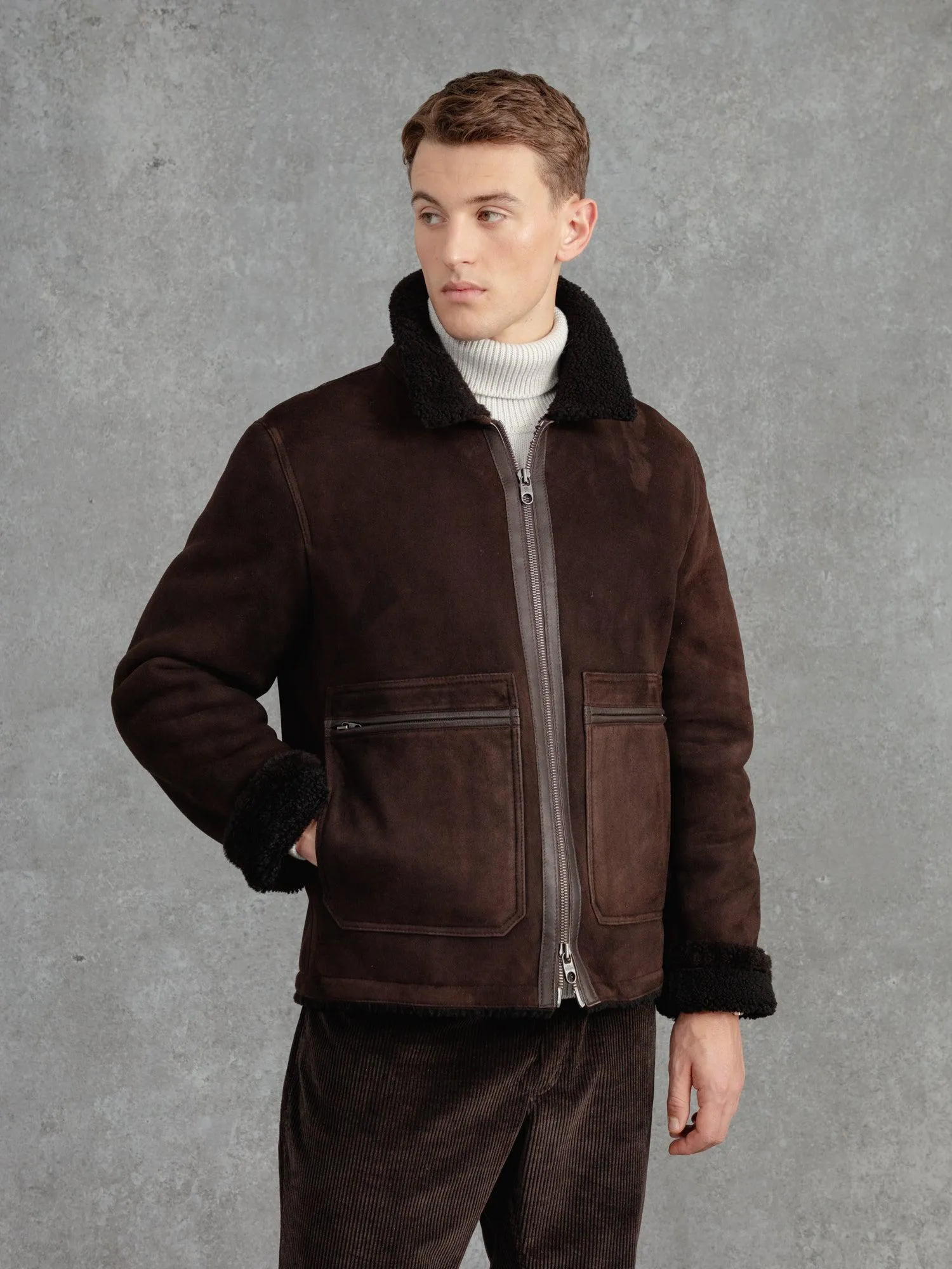 The Shearling Pilot's Bomber