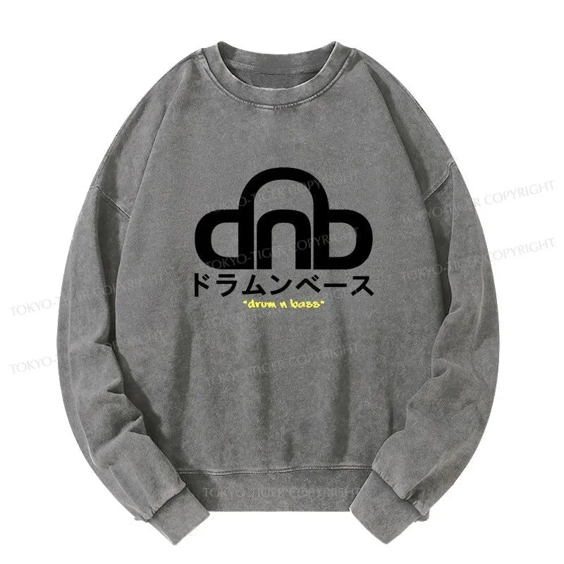 Tokyo-Tiger DNB Japan Washed Sweatshirt