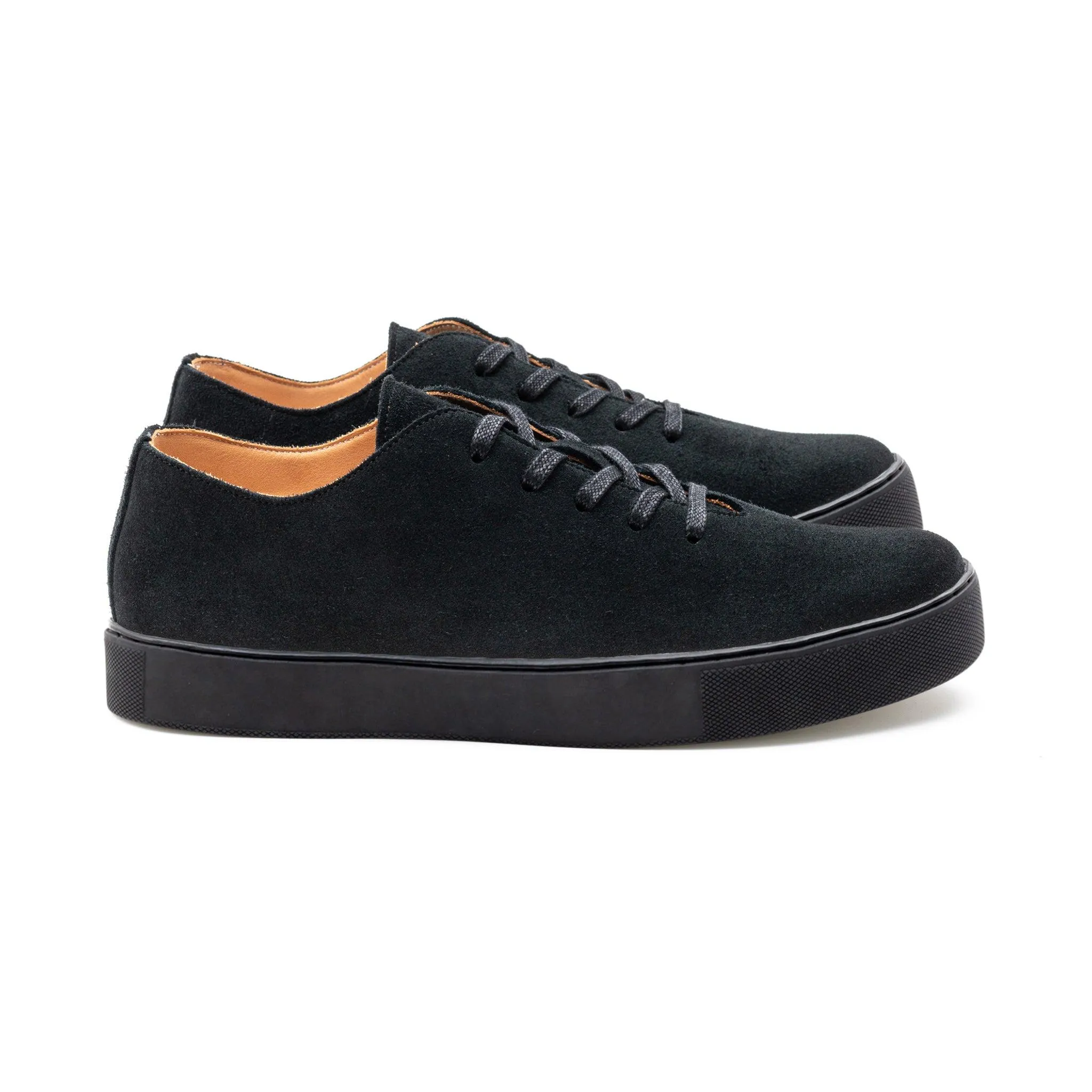 Upton Wholecut TL - Black Janus Calf Suede