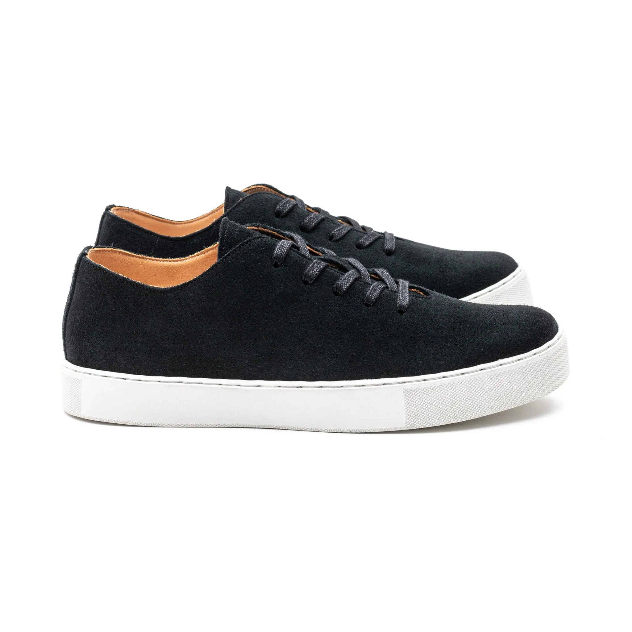 Upton Wholecut TL - Black Janus Calf Suede