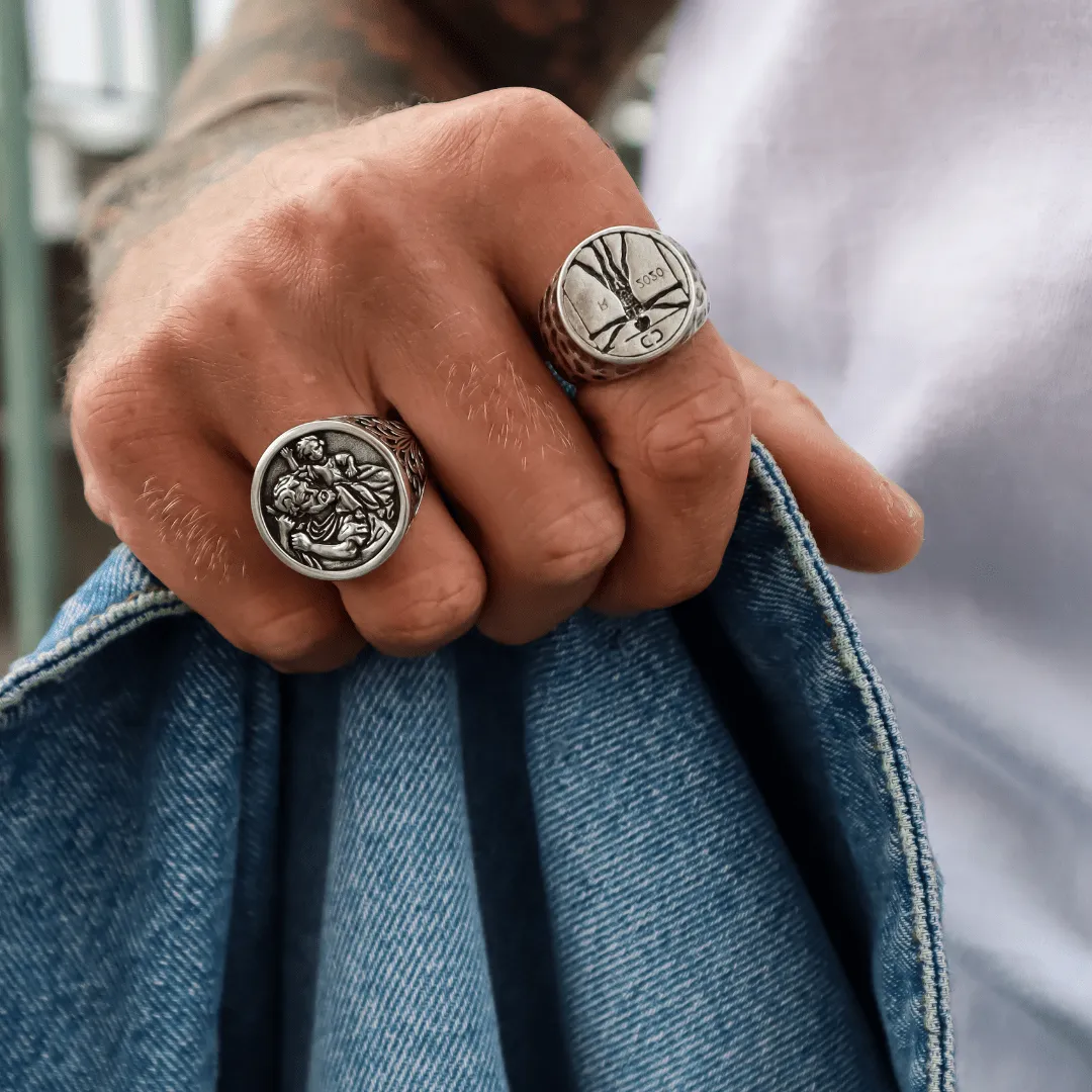 Vitruvian Ring (Silver)