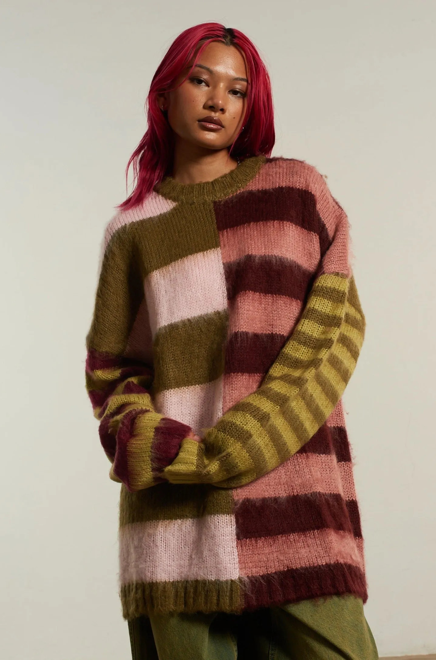 Wander Oversized Stripe Knit