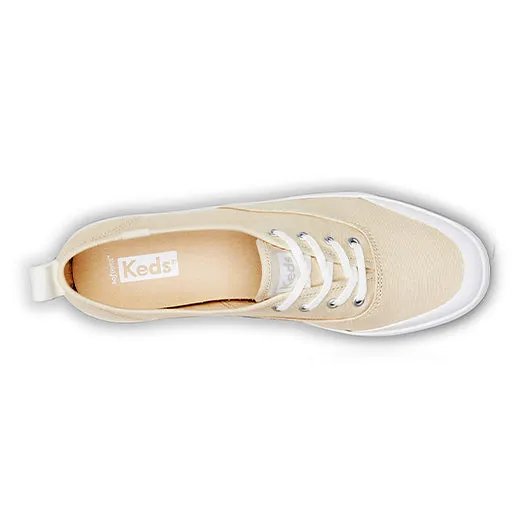 Women's Champion Toe Cap Canvas  Sneaker Oatmeal (WF67600)