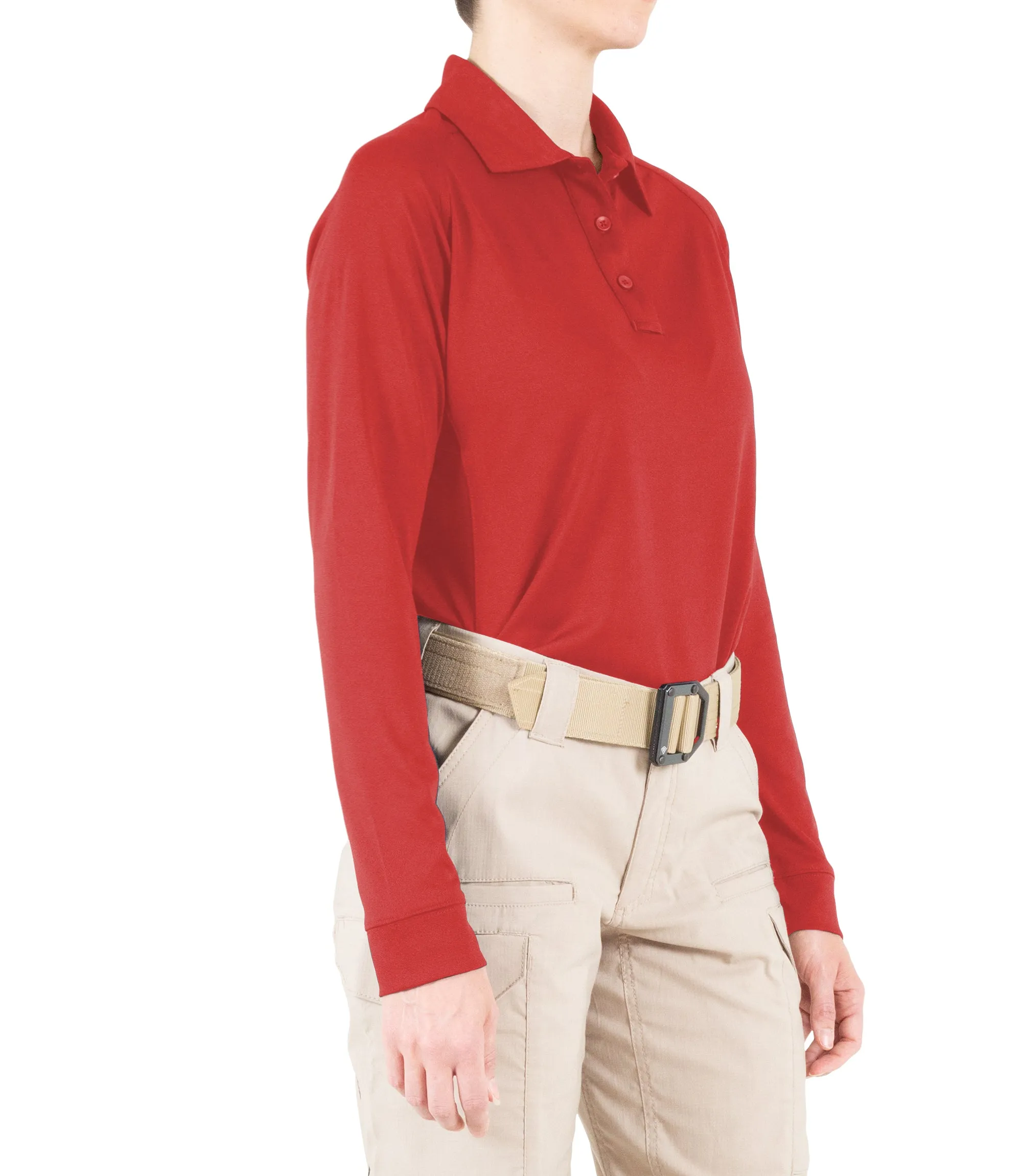 Women's Performance Long Sleeve Polo